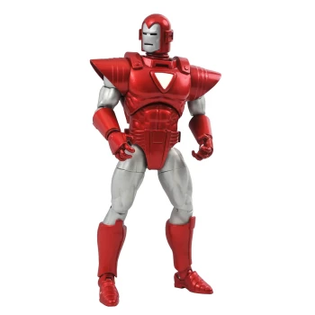 Image of Diamond Select Marvel Select Action Figure - Silver Centurion Iron Man