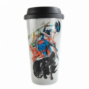 Image of Justice League - Justice League Plastic Travel Mug
