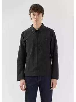 Image of Pretty Green Heaton Overshirt - Black, Size L, Men