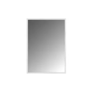 Image of Oslo Wall Mirror White Mdf 50X70 Cm - WHITE