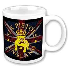 Image of The Sex Pistols - Bull Dog & Flag Boxed Standard Mug