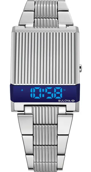 Image of Bulova Watch Computron LED - Black BUL-281
