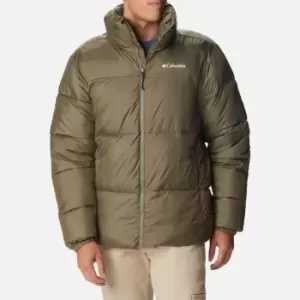 Image of Columbia Puffect II Logo-Printed Nylon Jacket - L