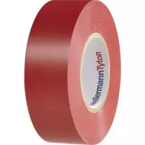 Image of HellermannTyton HelaTape Flex 1000+ 710-10604 Electrical tape HelaTape Flex 1000+ Red (L x W) 20 m x 19mm