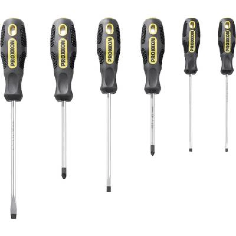 Image of Proxxon 6 Piece Screwdriver Set (Pz & Slot)