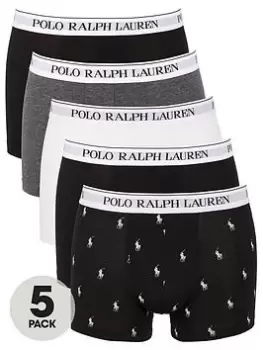 Image of Polo Ralph Lauren Five Pack Trunks - Multi, Size 2XL, Men