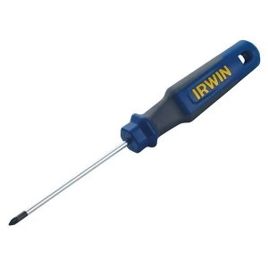 Image of IRWIN Pro Comfort Screwdriver Pozi Tip PZ2 x 100mm