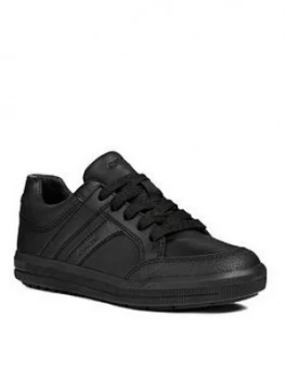Image of Geox Boys Arzach Lace Up School Shoe