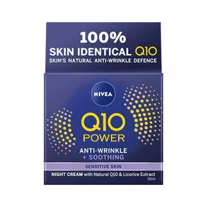 Image of NIVEA Q10 PWR AW+SOOTH NIGHT CREAM 50Ml