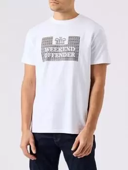 Image of Weekend Offender Shevchecnko T-Shirt - White, Size L, Men