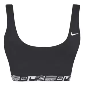 Image of Nike Scoop Neck Bikini Top Womens - Black