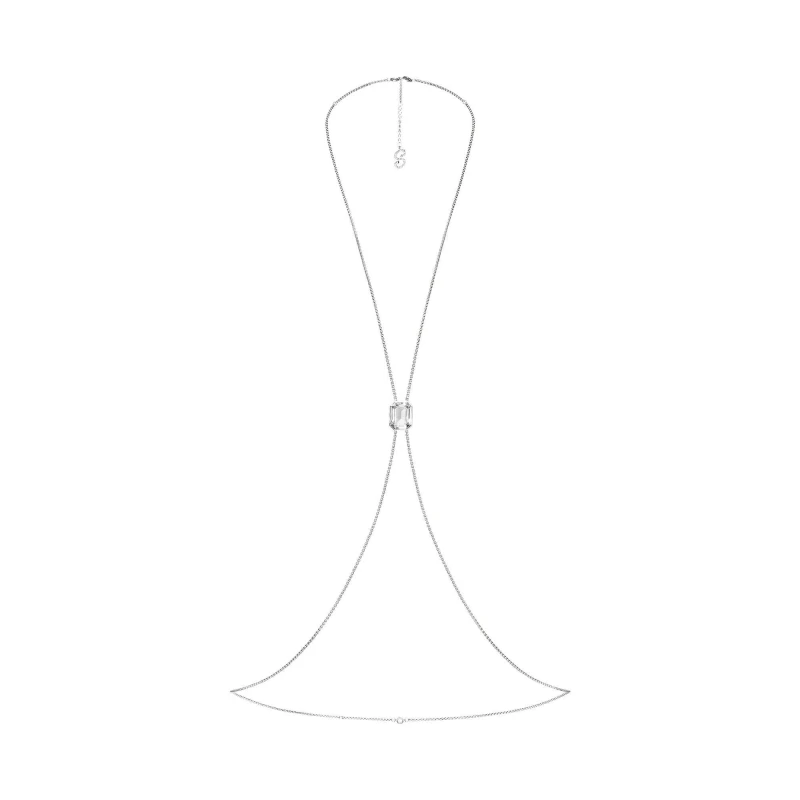 Image of Swarovski Womens ChromaRing Crystal Band Ring EMER/GOS female One Size