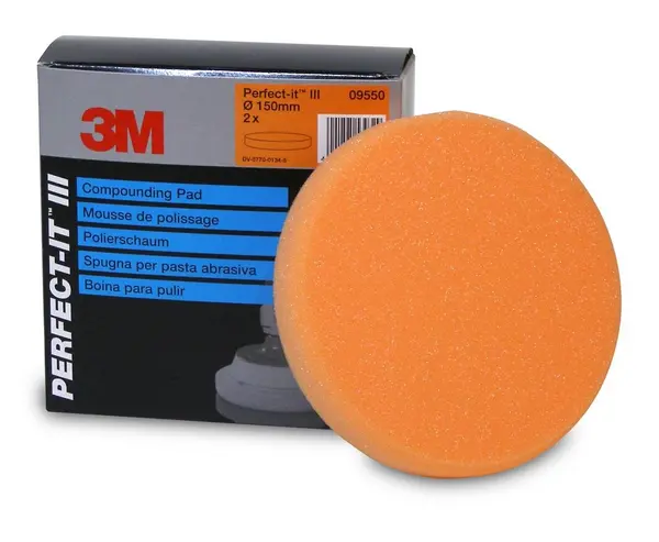 Image of 3M Perfect-it III 09550 Attachment Set, polisher 150 Foam 2