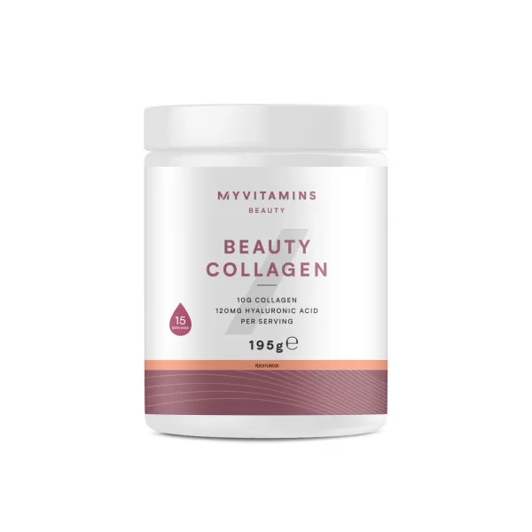 Image of Myvitamins Beauty Collagen Powder - 195g - Peach