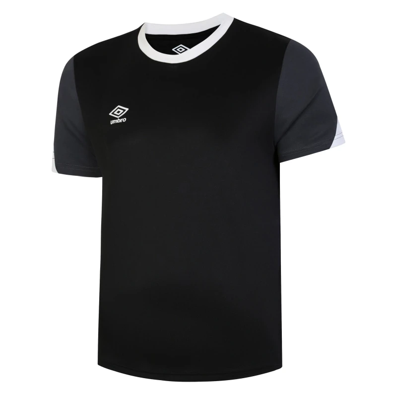Image of Umbro Umbro Men Total Training Jersey in Black Size: Small Black S Male 5063377397598