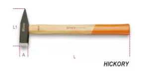 Image of Beta Tools 1370 Engineer's Hammer Hickory Shaft 400g 310mm 013700054