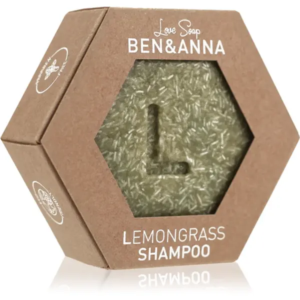 Image of Ben & Anna Love Soap Lemongrass Shampoo bar 60g