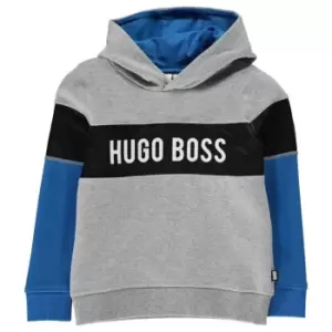 Image of Boss Logo Hoodie - Grey