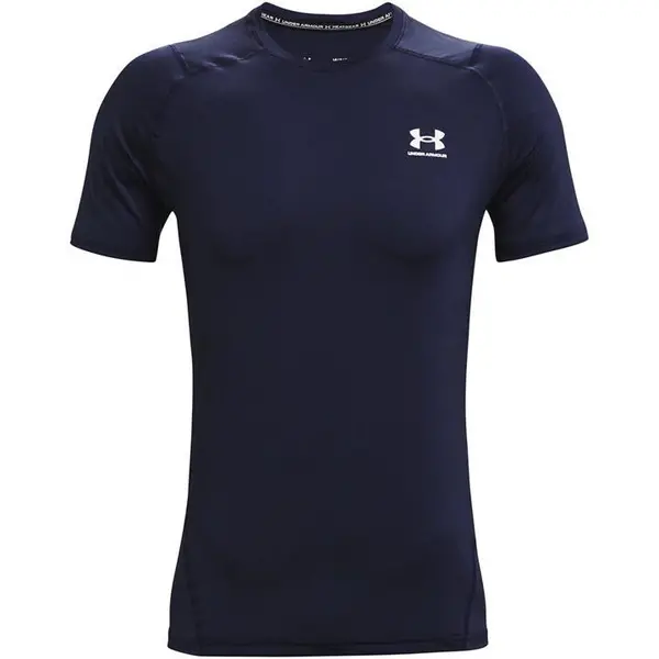 Image of Under Armour HeatGear Armour Fitted Short Sleeve Training Top Mens - Blue S
