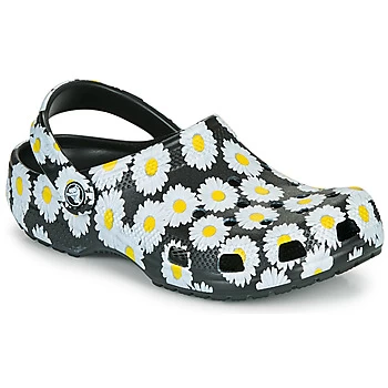 Image of Crocs CLASSIC VACAY VIBES CLOG womens Clogs (Shoes) in Black,6,9,5,7,8