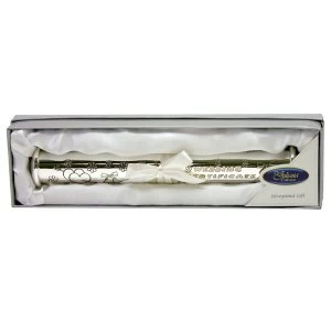 Image of Silverplated Wedding Certificate Holder