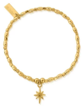 Image of ChloBo Soul Glow Lucky Star Bracelet 18ct Gold Plated Jewellery