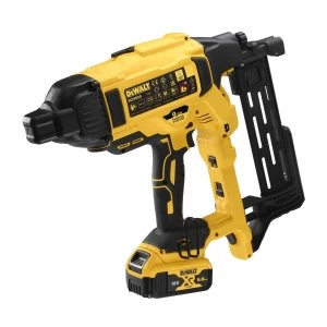 Image of DEWALT DCFS950 18v XR Brushless Cordless Fencing Stapler 2 x 5ah Li-ion Charger Case