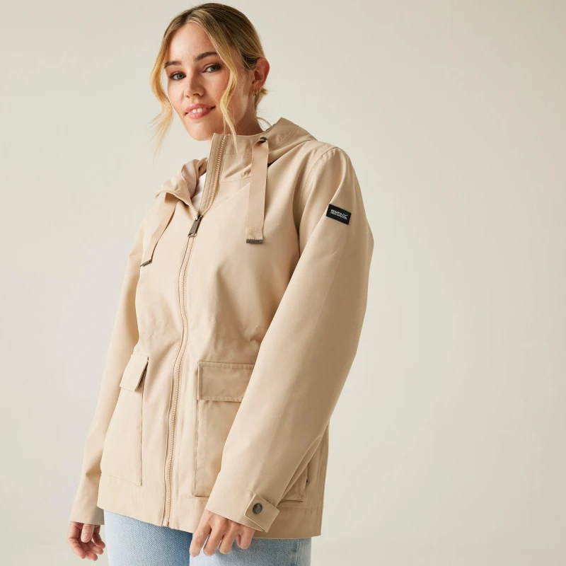Image of Womens waterproof jacket Regatta Otilie Blanc Female 38