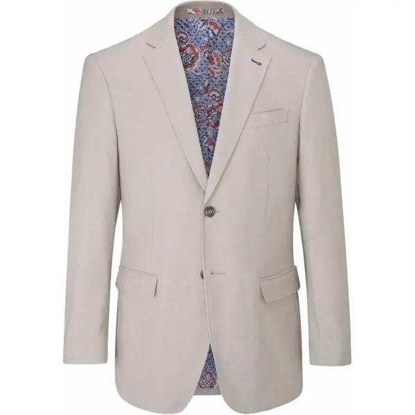 Image of Skopes Mens Big Size Stretch Single Breasted Sports Jacket With Side V