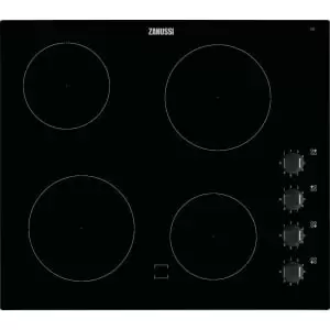 Image of Zanussi ZHRN640K Ceramic Hob Black - 59cm