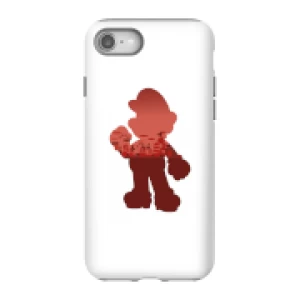 Image of Nintendo Super Mario Mario Silhouette Phone Case - iPhone 8 - Tough Case - Gloss
