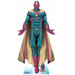 Image of The Avengers Vision Android Oversized Cardboard Cut Out