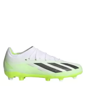 Image of adidas x Predator Crazyfast.1 Firm Ground Football Boots Child - White