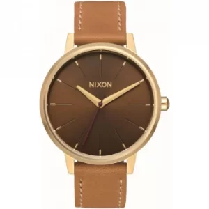 Image of Mens Nixon The Kensington Leather Watch