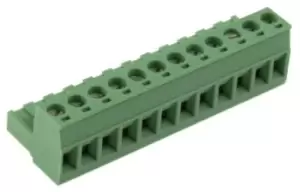 Image of Phoenix Contact MSTB 2.5/12-ST-5.08 12-pin PCB Connector, 5.08mm Pitch