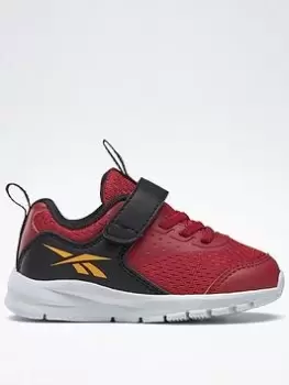 Image of Reebok Rush Runner 4 Td Shoes, Red, Size 4 Younger