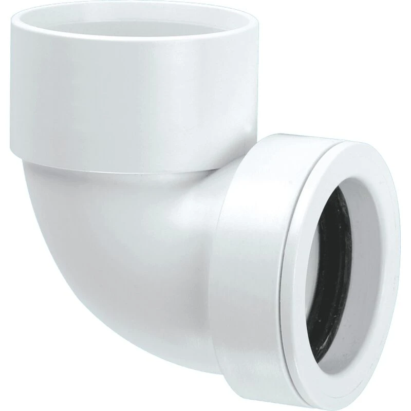 Image of McAlpine Solvent x Pushfit Continental 90degree Elbow 1.25'' x 32mm MS4-32SOLVENT White