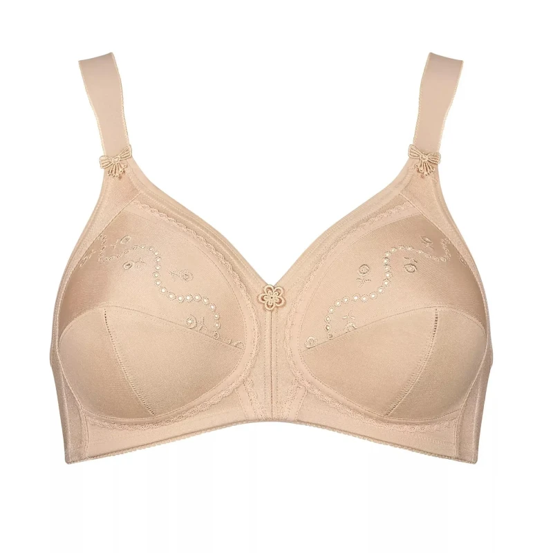 Image of Triumph Womens cotton bra Triumph Doreen Beige Female 105D