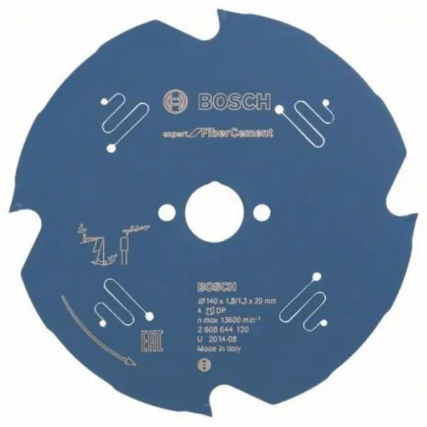 Image of Bosch Fiber Cement Cutting Saw Blade 2608644348 Diameter: 235mm