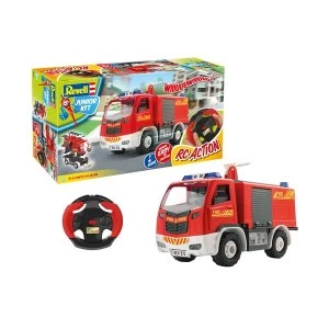 Image of Fire Truck 1:20 Scale Revell Junior RC Kit