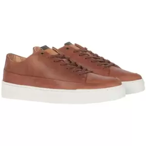 Image of Barbour Mens Lago Trainers Cognac UK 9