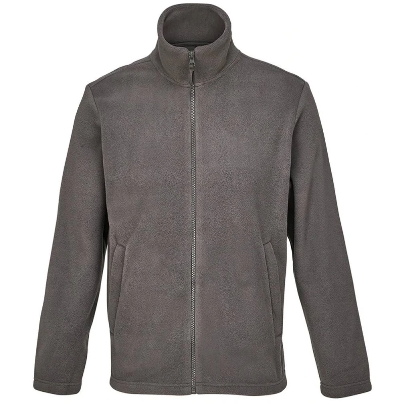 Image of SOL'S Mens Microfleece Jacket in Charcoal Size: XS Charcoal Male XS