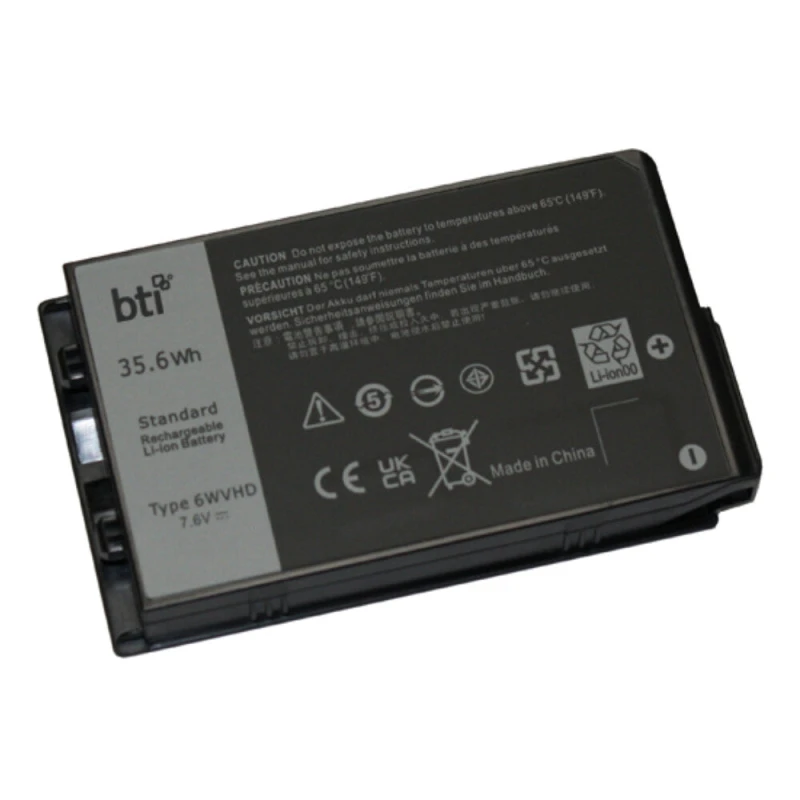 Image of BTI BTI JM6CX compatible 35.6Wh 2-cell battery for LATITUDE 12 RUGGED 7230 EXTREME JM6CX-BTI