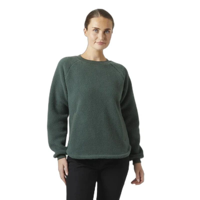 Image of Helly Hansen Sweatshirt woman Helly Hansen Escape Teddy Vert Female S