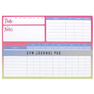 Image of Tear off Gym Workout Planner