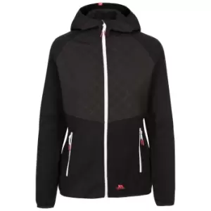 Image of Trespass Womens/Ladies Starshine Fleece Jacket (XS) (Black Marl)