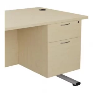 Image of Jemini Maple 2 Drawer Fixed Pedestal KF79863
