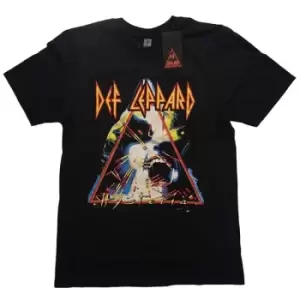 Image of Def Leppard - Hysteria Unisex X-Large T-Shirt - Black