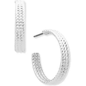 Image of Ladies Lauren Ralph Lauren Base metal Rope Hoop