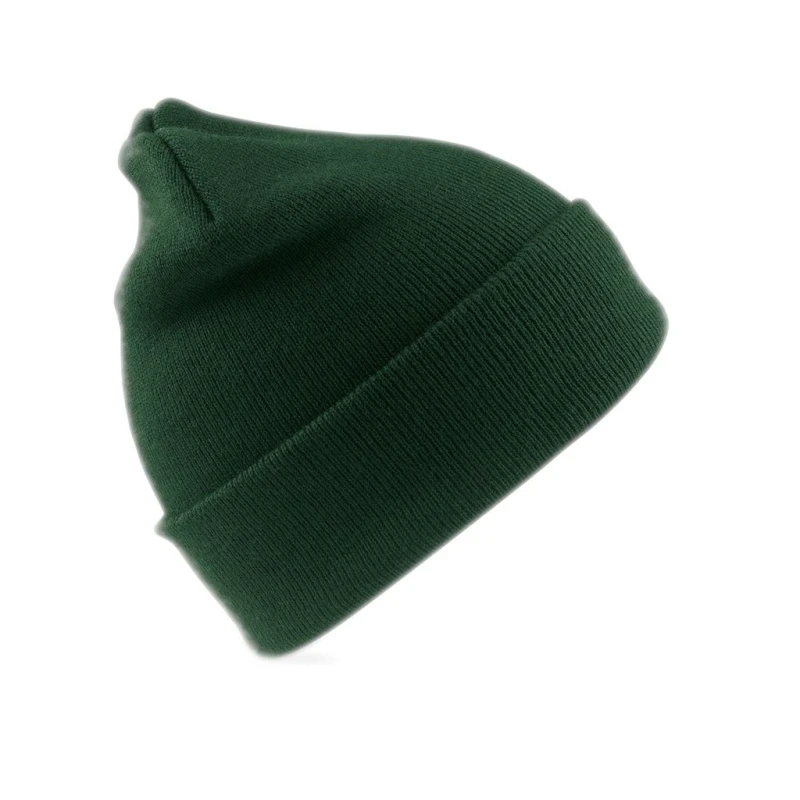 Image of Result Men Result Woolly Ski Hat in Bottle Green Bottle Green One Size Male 5059444804816
